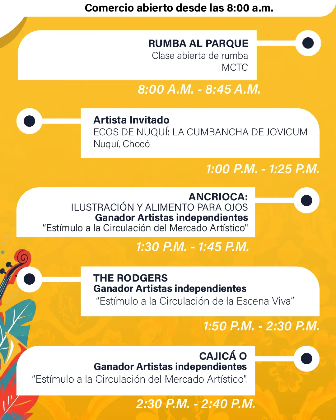 Programación Artistas Independientes