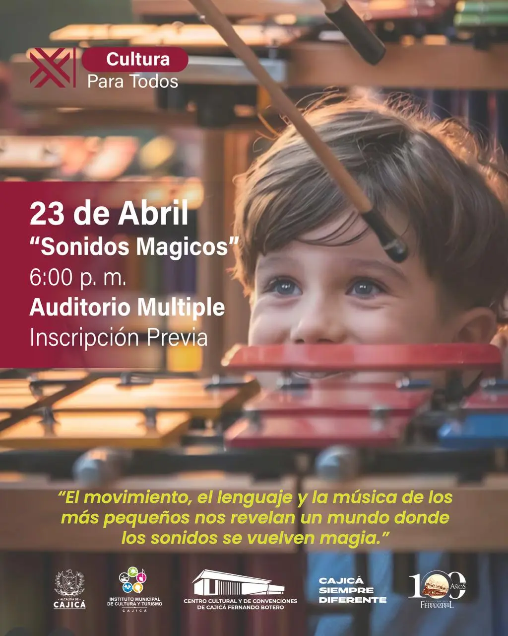 Sonidos Mágicos - Iniciación Artística