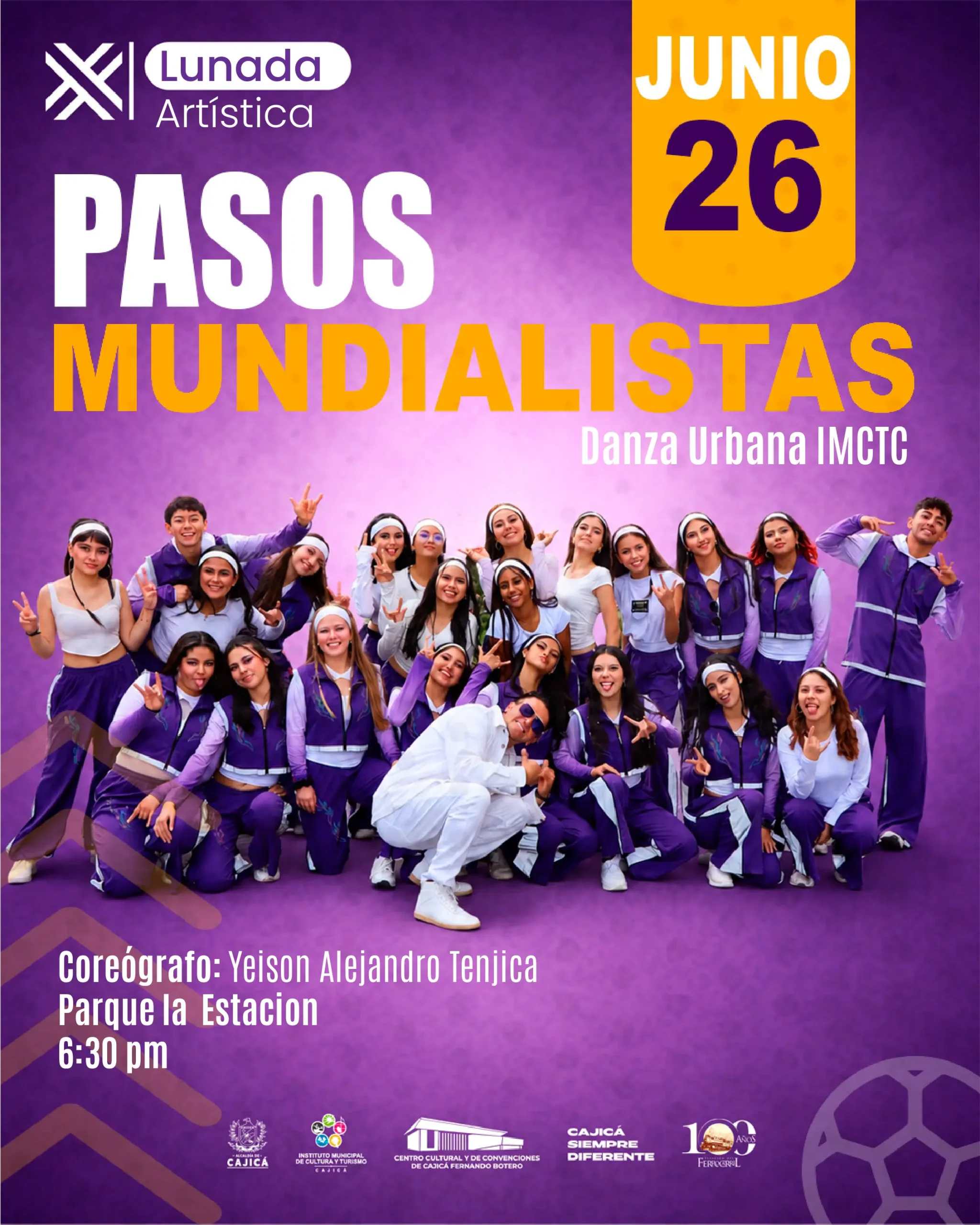 Lunada Artística Pasos Mundialistas