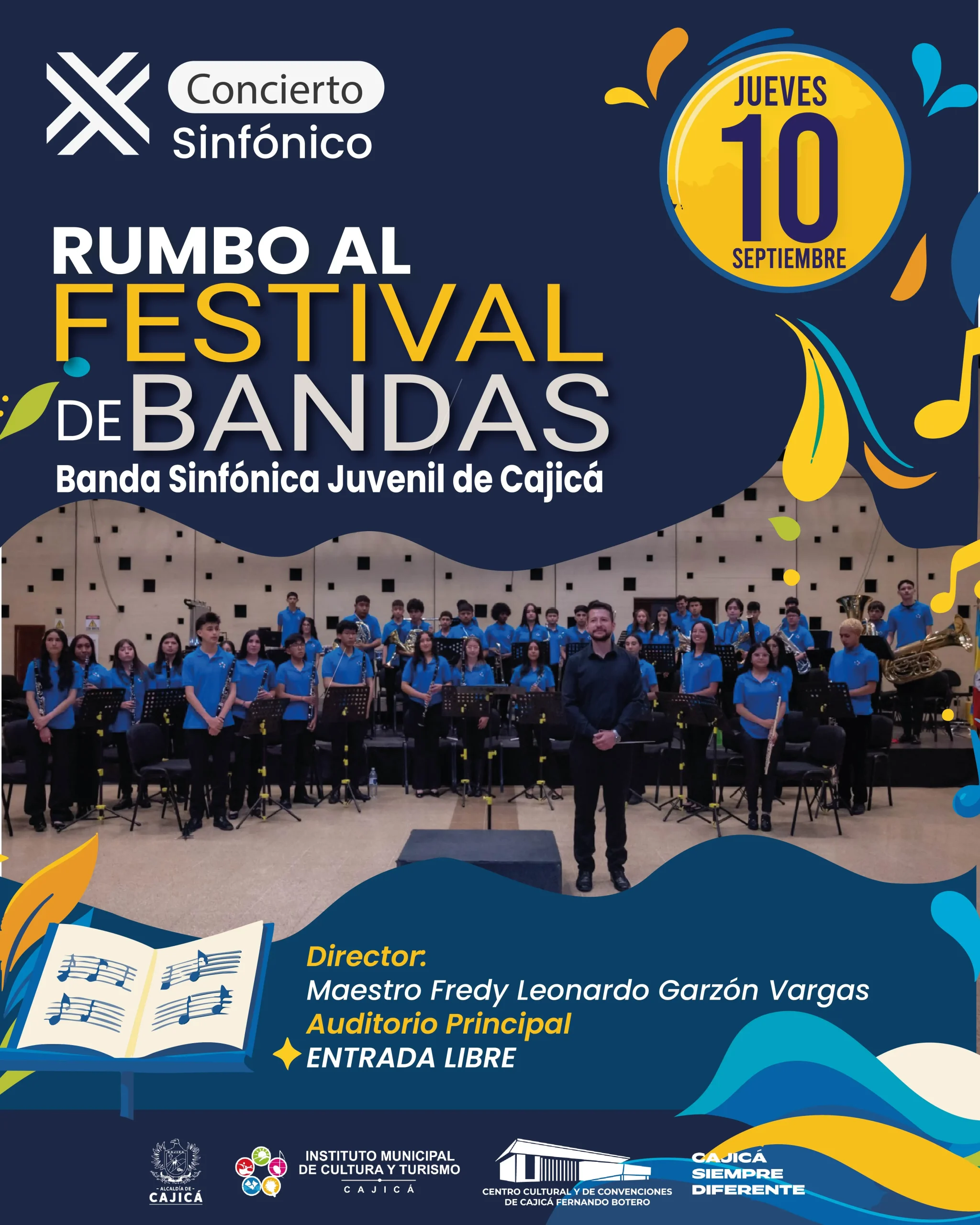 concierto Banda Sinfónica Juvenil de Cajicá2