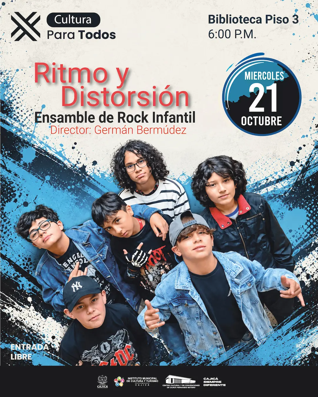 ritmo y distorsión rock